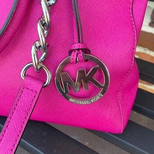 Pink Michael Kors Satchel